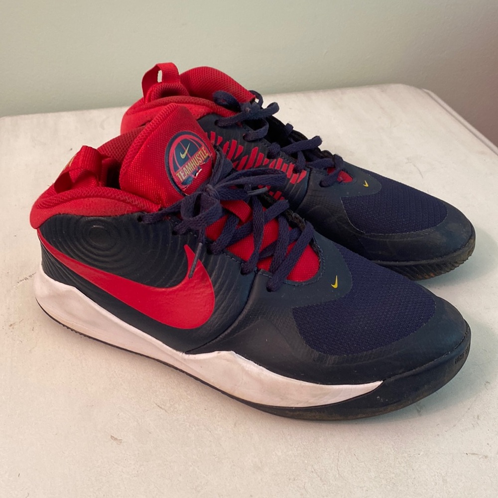 Nike Team Hustle D9 navy /red shoes